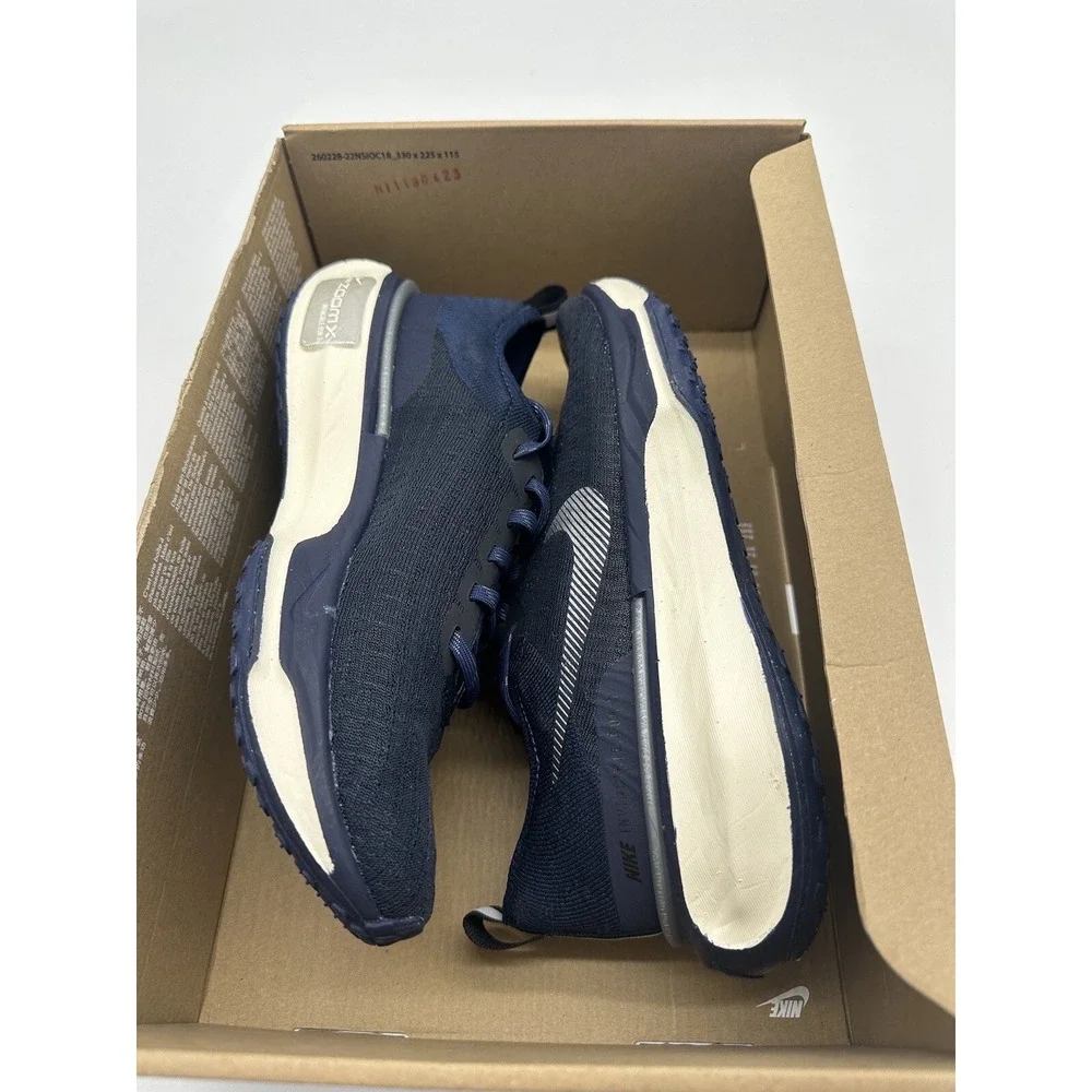 Size 7 - Nike ZoomX Invincible Run Flyknit 3 College Navy DR2615-400 No Box Lid